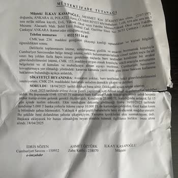 Hizmet Sonrası Destek Eksikliği Ve Mağduriyet