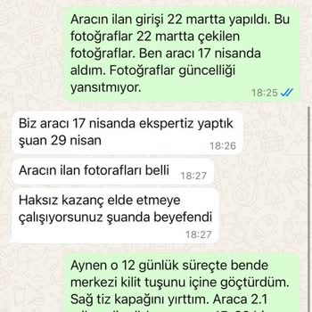 Ekspertiz Raporunda Hasarlı Parçalar Bildirilmedi, Mağduriyet Yaşadım