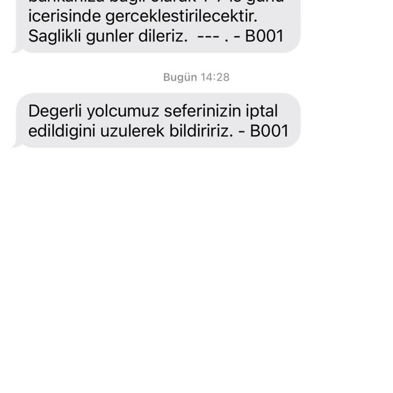 Sebepsiz Bilet İptali Ve Yetersiz Müşteri Hizmetleri Mağduriyeti