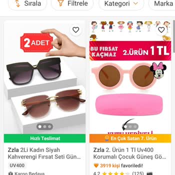 Trendyol Zzla Eksik Ürün