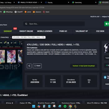 GameSatışta Yanlış Serverdan Hesap Aldım Param Bloke Oldu İade Reddedildi
