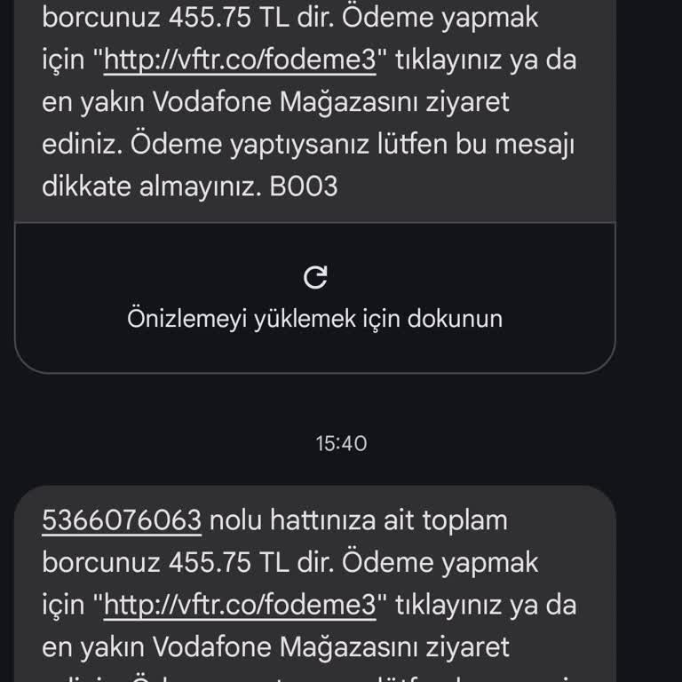 Kapanan Hattım İçin Kullanmadığım Paketin Faturası Çıkarıldı