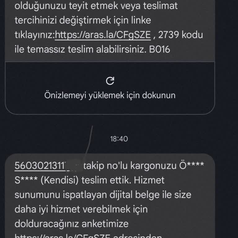 Teslim Edilmeyen Kargoya Teslim Edildi Mesajı Şaşkınlığı