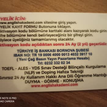 Yeni Çağ Yapı Gayrimenkul (İzmir) IBAN İsmi Değişikliği Hakkında Bilgilendirme Eksikliği