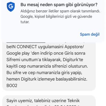 Bilinmeyen Numaralardan Digiturk Ve Türk Telekom Adına Şüpheli Aramalarla Mağduriyet Yaşadım
