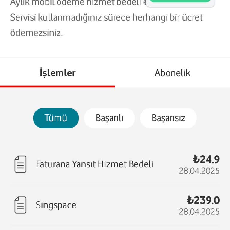 Bilgim Dışında Singspace Aboneliği Ve İptal Sorunu