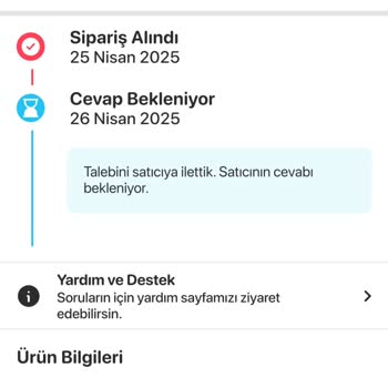 Letgo'dan Aldığım Ürün Teslim Edilmedi, İade Talebime Dönüş Yapılmıyor
