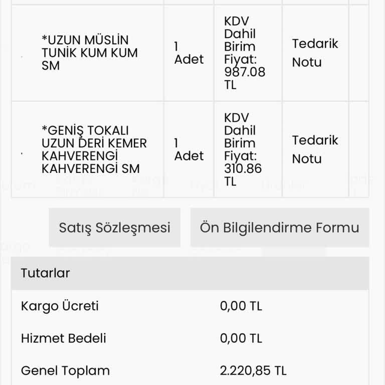Eksik Gönderilen Ürünün Ücretinin İade Edilmemesi