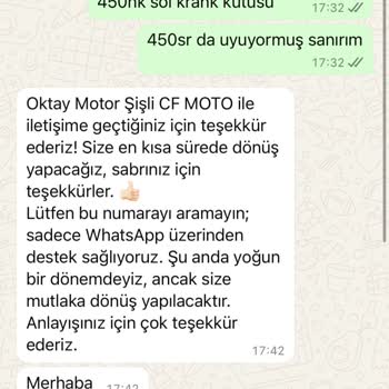 Parça Tedarikinde Ve Müşteri İletişiminde Büyük Sorunlar Yaşadım