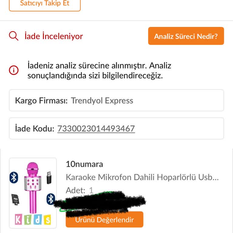 Arızalı Ürün İçin Uzayan İade Süreci Ve Geciken Ücret İadesi