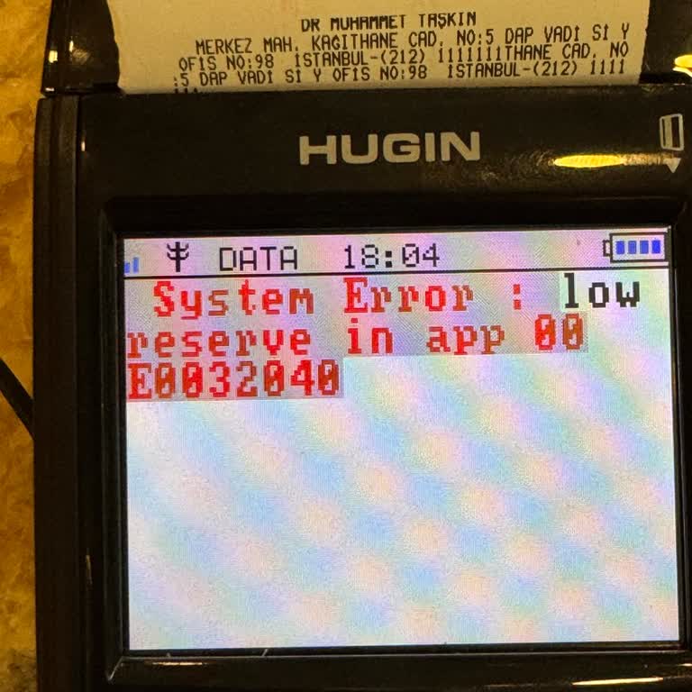 Müşteri Hizmetlerine Ulaşılamıyor, Pos Cihazı Sürekli Hata Veriyor