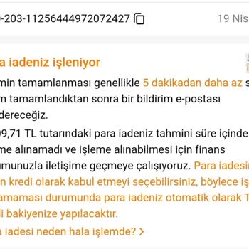 Temu'da İptal Edilen Siparişim İçin Para İadesi Yapılmadı