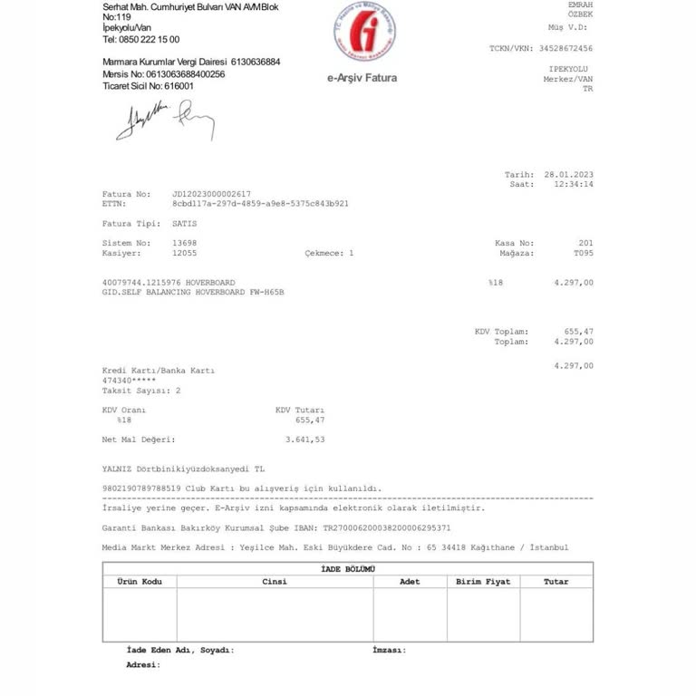 Garanti Sonrası Hoverboard Servisine Ulaşamama Ve Yetersiz Destek