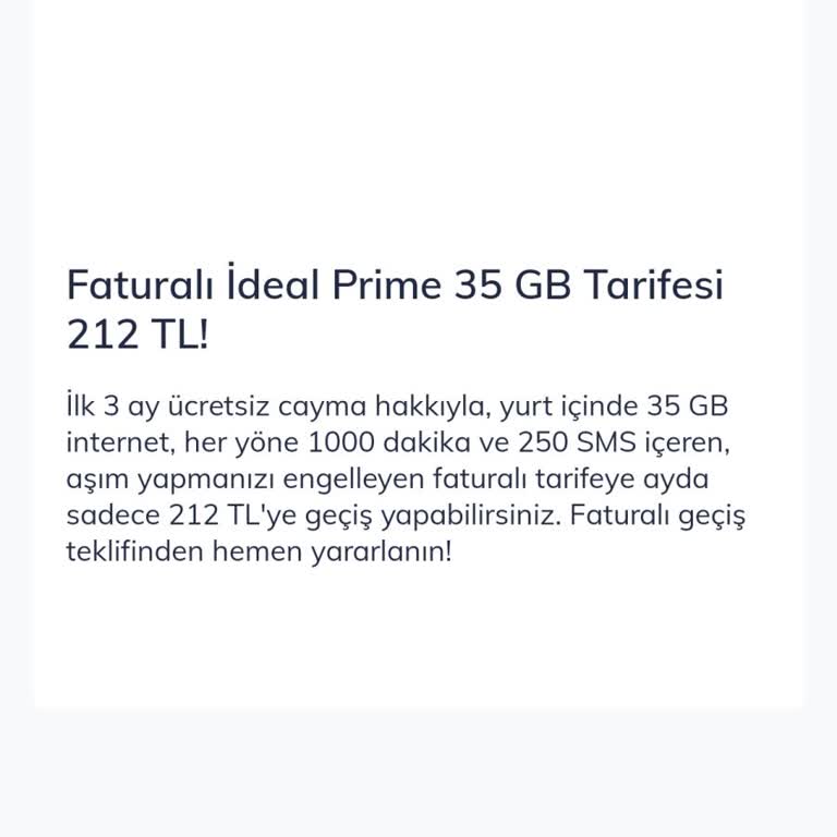 Türk Telekom'da Mevcut Müşteriye Uygun Tarifeler Sunulmuyor