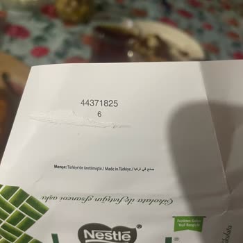 Nestle Damak Ezme Çikolata Eksik Parça Sorunu Ve Kalite Kontrol Eksikliği