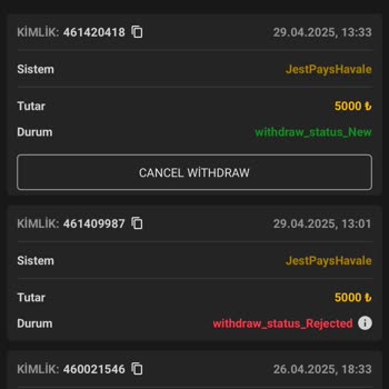 Ödeme Sorunu Ve Yetersiz Canlı Destek Deneyimi