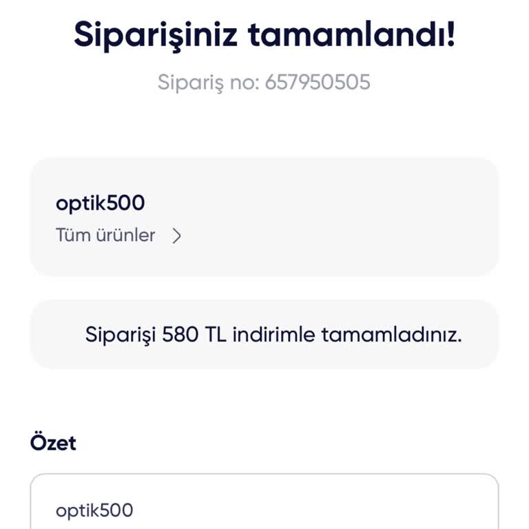 Gözlük Siparişimle İlgili Bilgi Alamıyorum Mağduriyetim Giderilmiyor