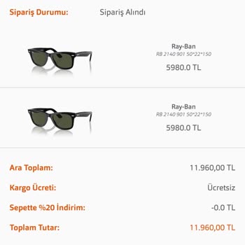 Atasun Optik Uygulamasında Ödeme Ve İade Sorunu Yaşadım