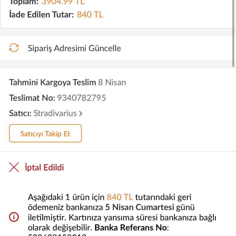 Siparişim Kargoya Verilmiyor, Destek Alamıyorum