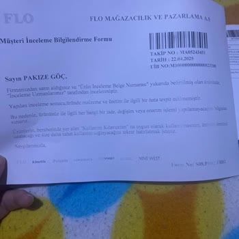 Kısa Sürede Yırtılan Ayakkabı Ve Olumsuz Ürün İncelemesi Sonucu