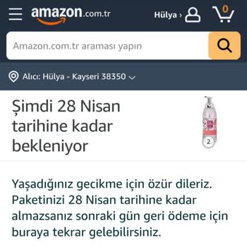 Aras Kargo Teslimat Ve İade Sorunu Yaşattı
