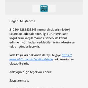 Orijinal Olmayan Ürün Ve Haksız İade Reddi