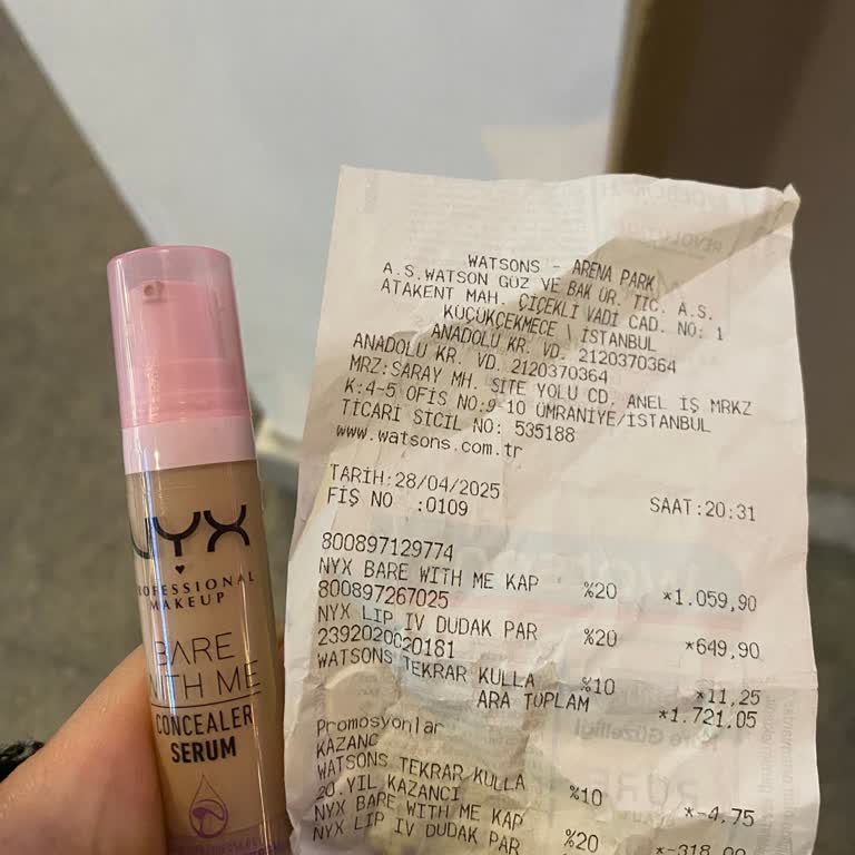 Watsons Mağazasından Aldığım Kapatıcı Cilt Tonuma Uymadı Değişim Yapılmadı