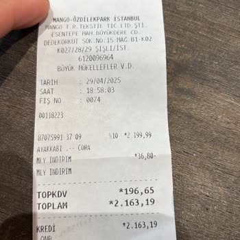 Mango Mağazasında Etiket Fiyatı İle Kasadaki Ücret Farkı