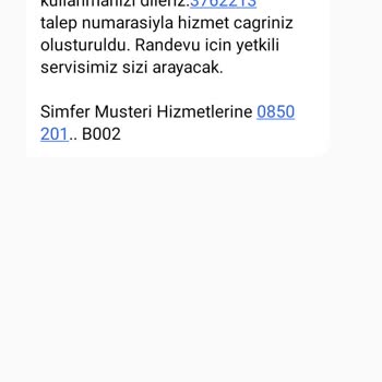 Simfer Davlumbaz Kurulumu İçin Yetkili Servisten Destek Alamıyorum