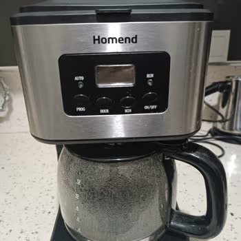 Homend Filtre Kahve Makinesi Kahveyi Yeterince Sıcak Yapmıyor
