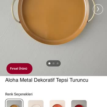 Sipariş Edilen Tepsi Görselden Tamamen Farklı Geldi, Güven Sarsıldı