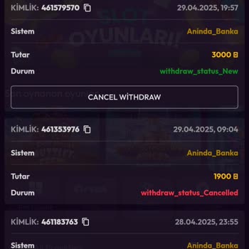 CasinoTürk Kazancım Ödenmiyor, Canlı Destek Engelledi