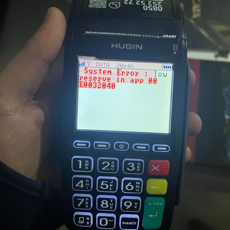 Hugin Yazar Kasa Pos Gün Sonu Hatası Ve Müşteri Hizmetlerine Ulaşamama