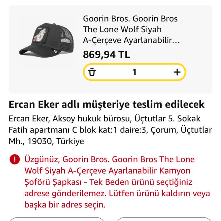 Şapka Siparişim 15 Gündür Çözülemedi Müşteri Hizmetleri Oyalıyor