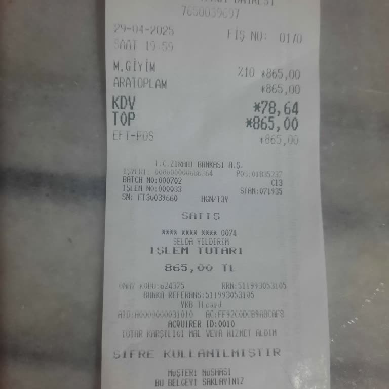 Sevil Giyim'de İç Çamaşırı Değişiminde Yaşadığım Olumsuz Deneyim