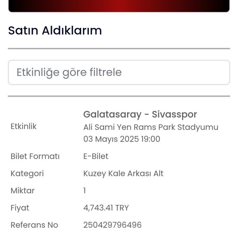 Aldığım Maç Biletleri Hala Paso Kartıma Tanımlanmadı