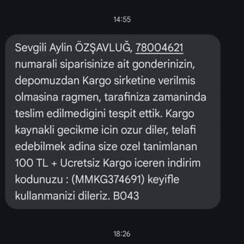 Kargom Kayboldu, Onayım Olmadan Ücret İadesi Yapıldı, Mağdur Edildim