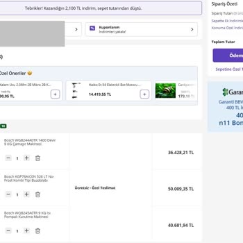 Sepete Özel İndirim Hatası İle 4500 TL Fazla Ödeme Şoku!