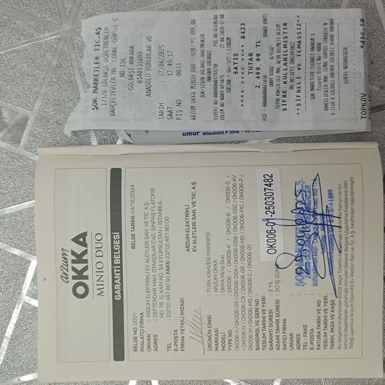 Arzum Sıfır Alınan Kahve Makinesi Çalışmıyor, İade Kabul Edilmedi