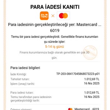 Para İadesi Sorunu Ve Müşteri Hizmetlerinde Hayal Kırıklığı