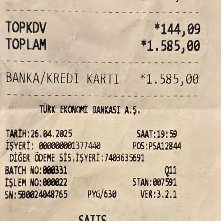 Restoran Kampanya İndirimi Hesabıma Yansımadı