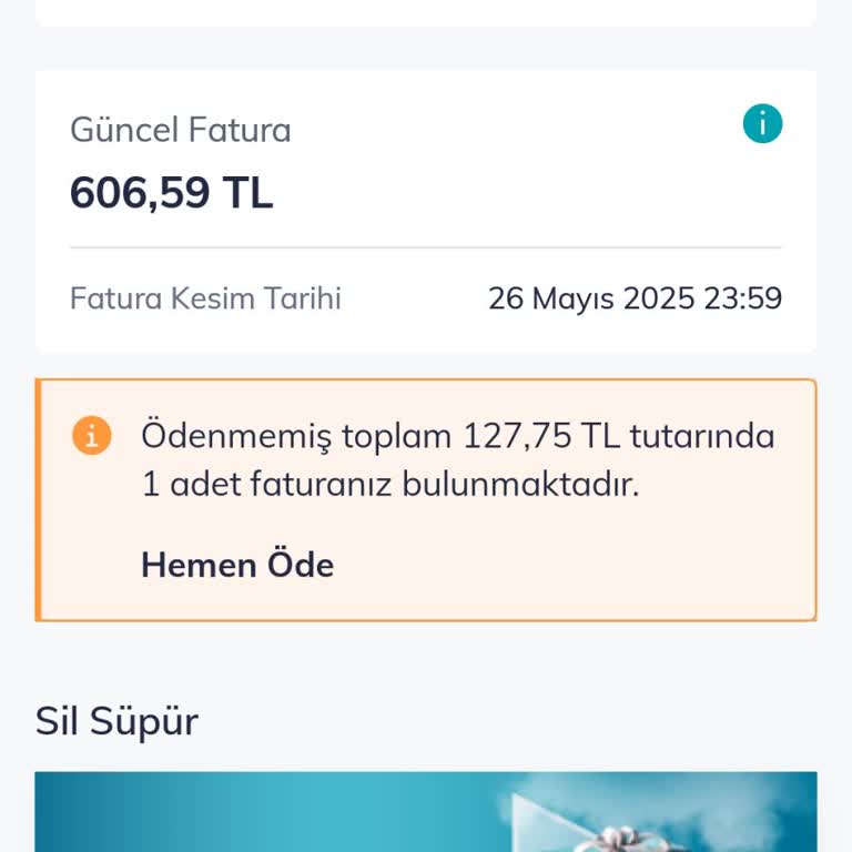 Taahhüt Sonrası Fatura Artışıyla Karşılaştım