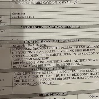 Jumbo Çaydanlıkta Tekrarlayan Sararma Ve Leke Sorunu