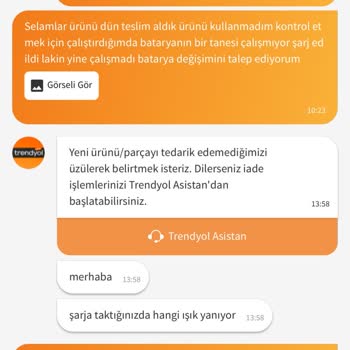 Çalışmayan Batarya İçin İade Reddi Ve Yanlış Raporlama