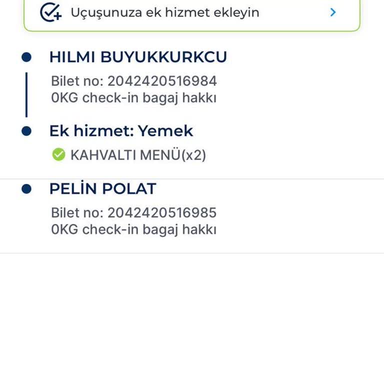 Ajet Uçuşunda Eksik Kahvaltı Ve İade Sorunu