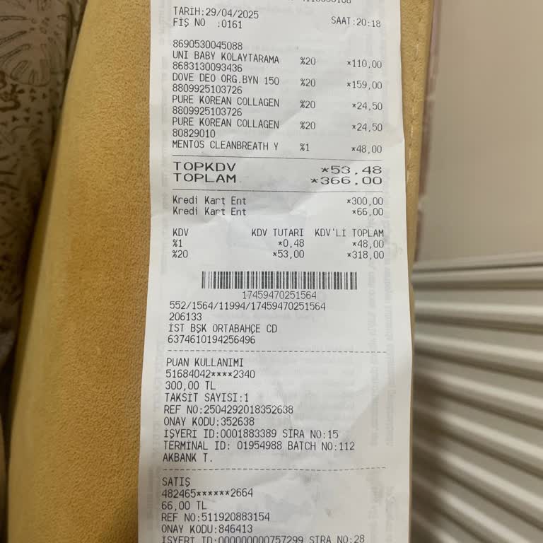 Etiket Ve Kasa Fiyatı Farklı Dove Deodorant Mağduriyeti