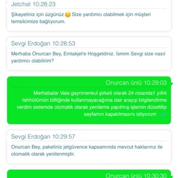 Emlakjet Üyeliğim İptal Edilmedi Üstüne Para Çekilmeye Çalışıldı
