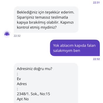 Getir Siparişim Teslim Edilmeden Teslim Edildi Görünüyor