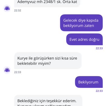 Getir Siparişim Teslim Edilmeden Teslim Edildi Görünüyor