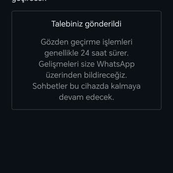 WhatsApp Numaram Haksız Yere Spam Olarak Algılanıyor